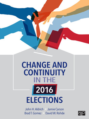 cover image of Change and Continuity in the 2016 Elections
